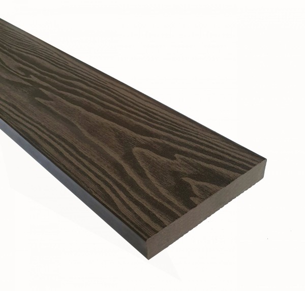 Террасная доска из ДПК Terrapol Смарт 3D Полнотелая без паза Венге Соренто купить в Иркутске