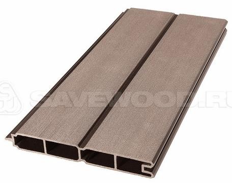 Заборный профиль из ДПК Savewood SW Agger матовый терракот купить в Иркутске