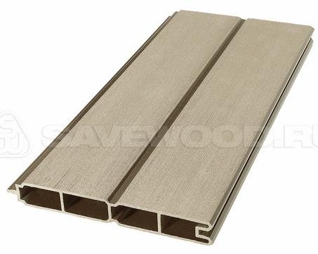 Заборный профиль из ДПК Savewood SW Agger матовый тик купить в Иркутске