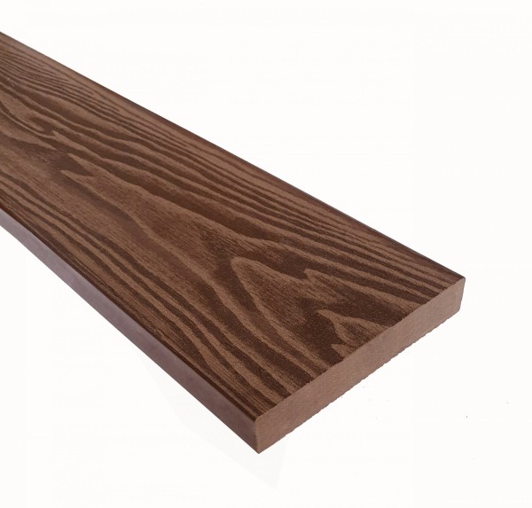 Террасная доска из ДПК Terrapol Смарт 3D Полнотелая без паза Орех Милано купить в Иркутске