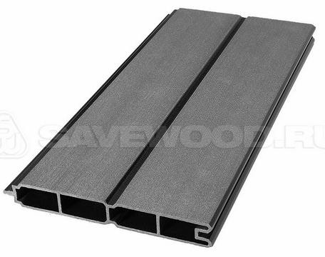 Заборный профиль из ДПК Savewood SW Agger матовый чёрный купить в Иркутске