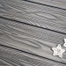 Террасная доска из ДПК Terrapol Смарт 3D Полнотелая без паза Черное дерево купить в Иркутске