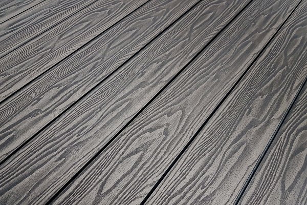 Террасная доска из ДПК Terrapol Смарт 3D Полнотелая без паза Черное дерево купить в Иркутске