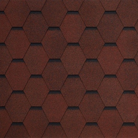 Гибкая черепица Tegola GARDA rosso 409 купить в Иркутске