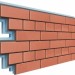 Термопанели Доломит Кирпич 40 мм Красный купить в Иркутске
