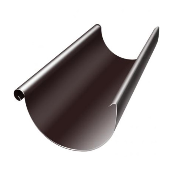 Водосток Grand Line 150x100 – Желоб 3м RAL 8017 купить в Иркутске