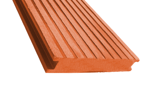 Террасная доска из ДПК ECODECKING Premium Терракот купить в Иркутске