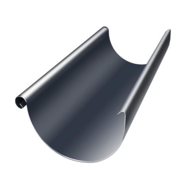 Водосток Grand Line 125x90 – Желоб 3м RAL 7024 купить в Иркутске