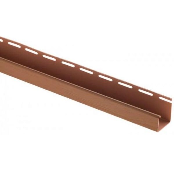 J-профиль Люкс Крашенный, T-15, ВН, Cветлый Дуб купить в Иркутске