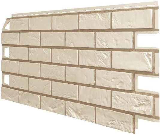 Фасадная панель VOX Vilo Brick Слоновая кость купить в Иркутске