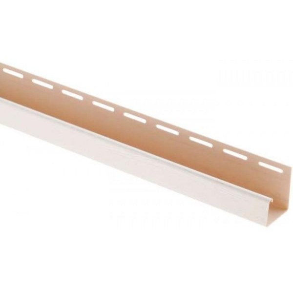 J-профиль Люкс Крашенный, T-15, ВН, Белый купить в Иркутске