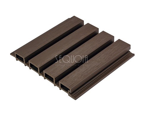 Доска фасадная ДПК 3D SEQUOIA co-extrusion BROWN купить в Иркутске