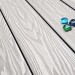 Террасная доска из ДПК Terrapol Смарт 3D Пустотелая с пазом Дуб беленый купить в Иркутске