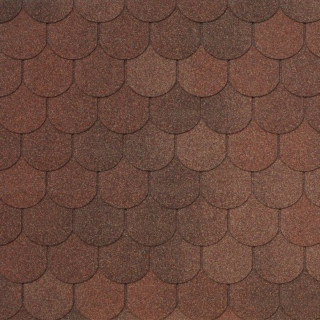 Гибкая черепица Tegola ASSISI terracotta 420 купить в Иркутске