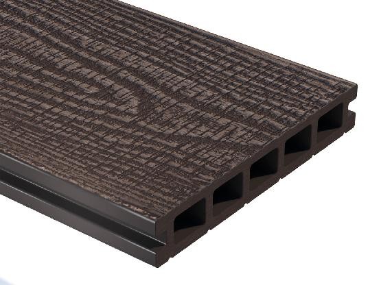 Террасная доска из ДПК WOODVEX Expert Antique Wenge купить в Иркутске