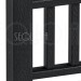 Комплект крышка/юбка для столба SEQUOIA BLACK купить в Иркутске