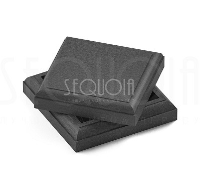 Комплект крышка/юбка для столба SEQUOIA GRAY купить в Иркутске