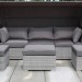 Диван-Трансформер AFINA плетеный из иск. ротанга AFM-320G Grey купить в Иркутске