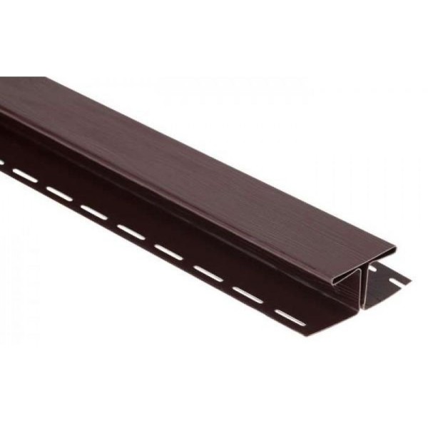 Н-профиль Люкс Крашенный, T-18, ВН, Коричневый купить в Иркутске