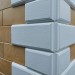 Угол Наружный к Фасадным Термопанелям Доломит Дагестанский Камень 400 мм Белый купить в Иркутске