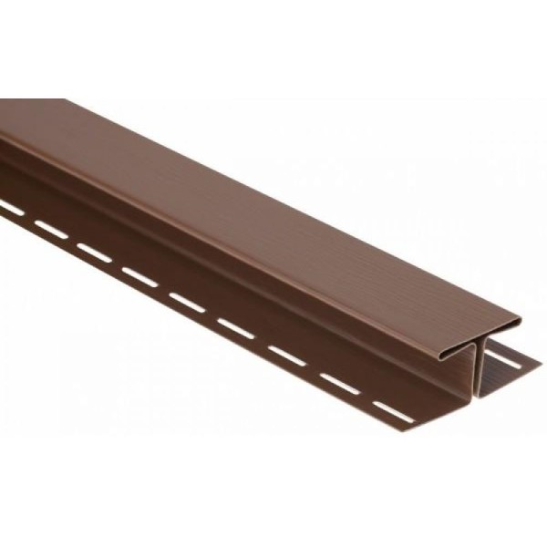 Н-профиль Люкс Крашенный, T-18, ВН, Тёмный Орех купить в Иркутске