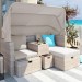 Комплект мебели AFINA плетеной из иск. ротанга AFM-330 Beige купить в Иркутске