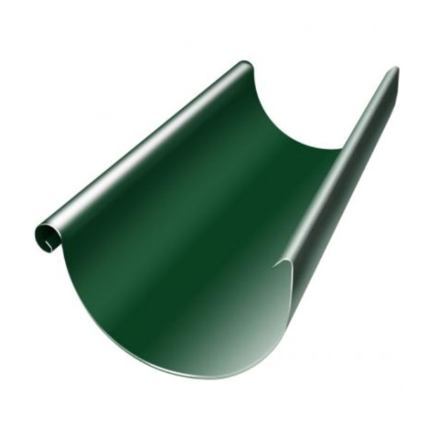 Водосток Grand Line 125x90 – Желоб 3м RAL 6005 купить в Иркутске