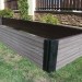 Доска  для грядок из ДПК NauticPrime 3D серый 300х30х2950 купить в Иркутске