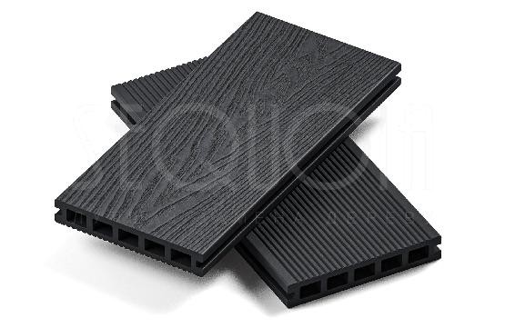 Доска террасная ДПК 3D SEQUOIA Evolution WOOD BLACK купить в Иркутске