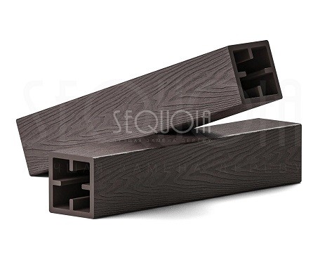 Столб SEQUOIA Evolution 3D WOOD BROWN купить в Иркутске