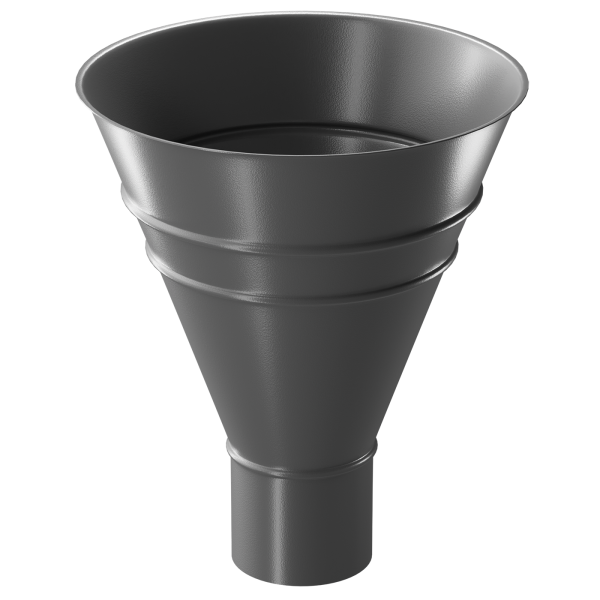 Воронка водосборная Döcke STAL PREMIUM, Графит купить в Иркутске