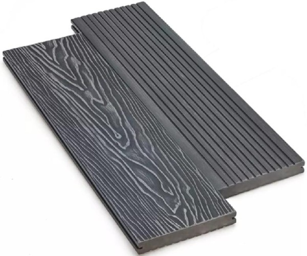 Террасная доска ДПК Deckart Monolit 3D Графит купить в Иркутске