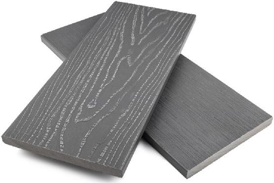 Заборная доска ДПК полнотелая NanoWood Серый купить в Иркутске