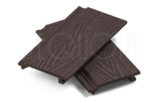 Доска фасадная ДПК 3D SEQUOIA Evolution WOOD BROWN купить в Иркутске