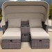 Комплект мебели AFINA плетеной из иск. ротанга AFM-330B Brown купить в Иркутске