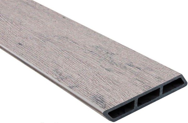 Доска Ромбус 3D ДПК Outdoor STORM GREY серая микс купить в Иркутске