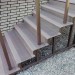 Ступень ДПК Outdoor Havana/Вельвет полнотелая серая  микс купить в Иркутске
