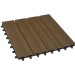 Садовый паркет дпк CM Garden Modern, 300х300 мм, PATINA BROWN (Патина коричневый) купить в Иркутске