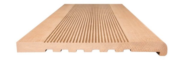 Ступени Полнотелые из ДПК NanoWood - Карамель купить в Иркутске