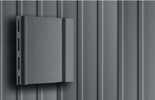Сайдинг Вертикальный Grand Line Acryl Графит купить в Иркутске