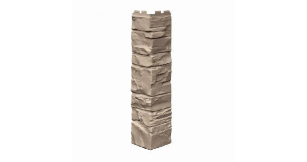 Угол наружный VOX Solid Stone Lazio камень светлая глина купить в Иркутске