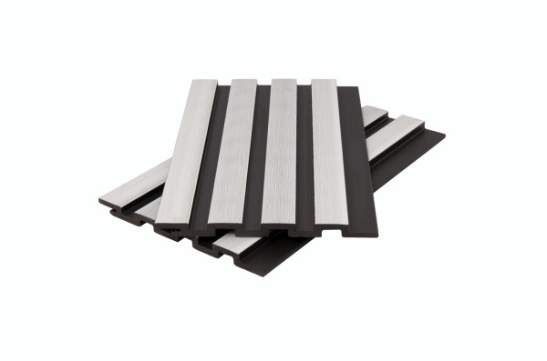 Стеновая панель брусковая двухцветная co-extrusion, white купить в Иркутске