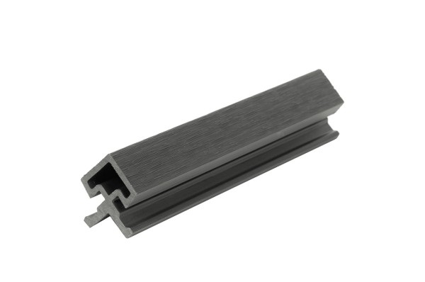 Угол внешний для фасадной панели co-extrusion, grey dark купить в Иркутске