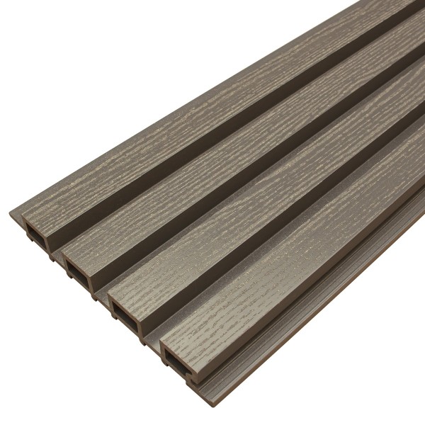 Фасадная доска из ДПК Faynag Wood Рейка Графит купить в Иркутске