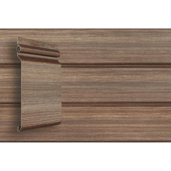 Виниловый сайдинг Grand Line Natural-Брус Tundra - Кедр купить в Иркутске