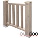 Ограждение из ДПК Outdoor Классик 3D STORM серый микс купить в Иркутске