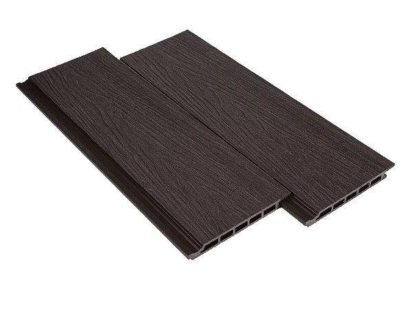 Фасадная панель из ДПК Deckart Vista 3D с текстурой дерева Махагон купить в Иркутске