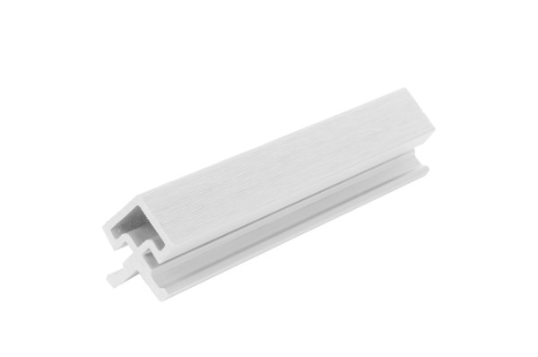 Угол внешний для фасадной панели co-extrusion, white купить в Иркутске