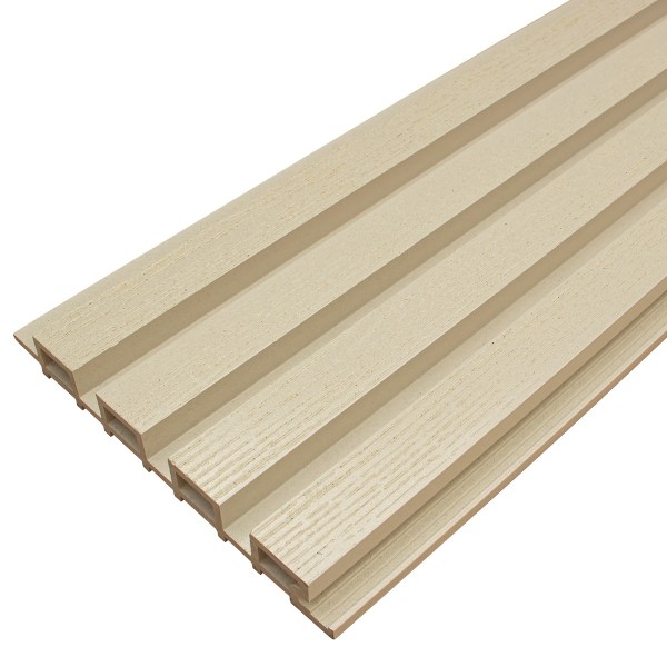 Фасадная доска из ДПК Faynag Wood Рейка Слоновая кость купить в Иркутске