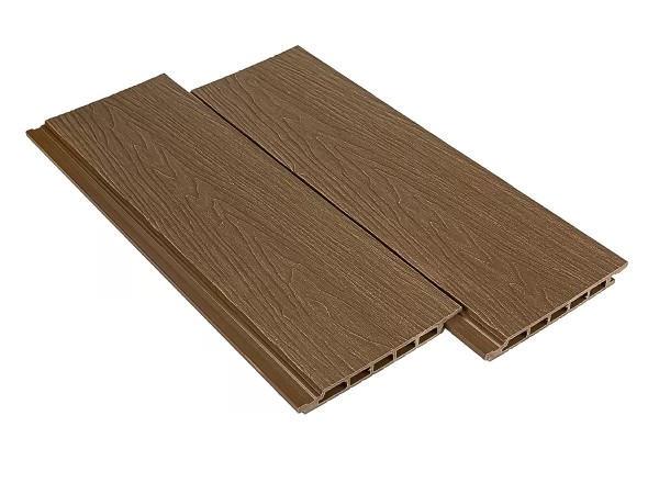 Фасадная панель из ДПК Deckart Vista 3D с текстурой дерева Орех купить в Иркутске